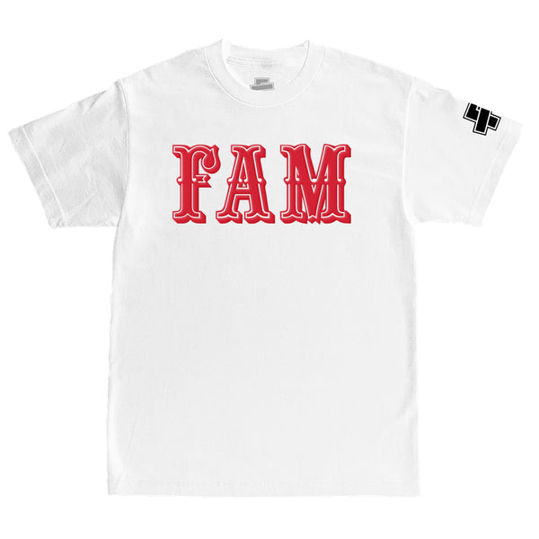 FAM SALOON [WHT] Tee